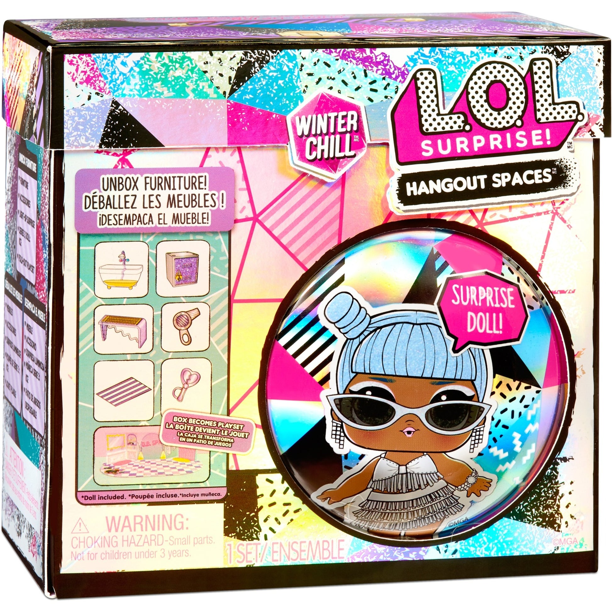 Mga entertainment l.o.l. surprise! winter chill hangout spaces - style 4 pop