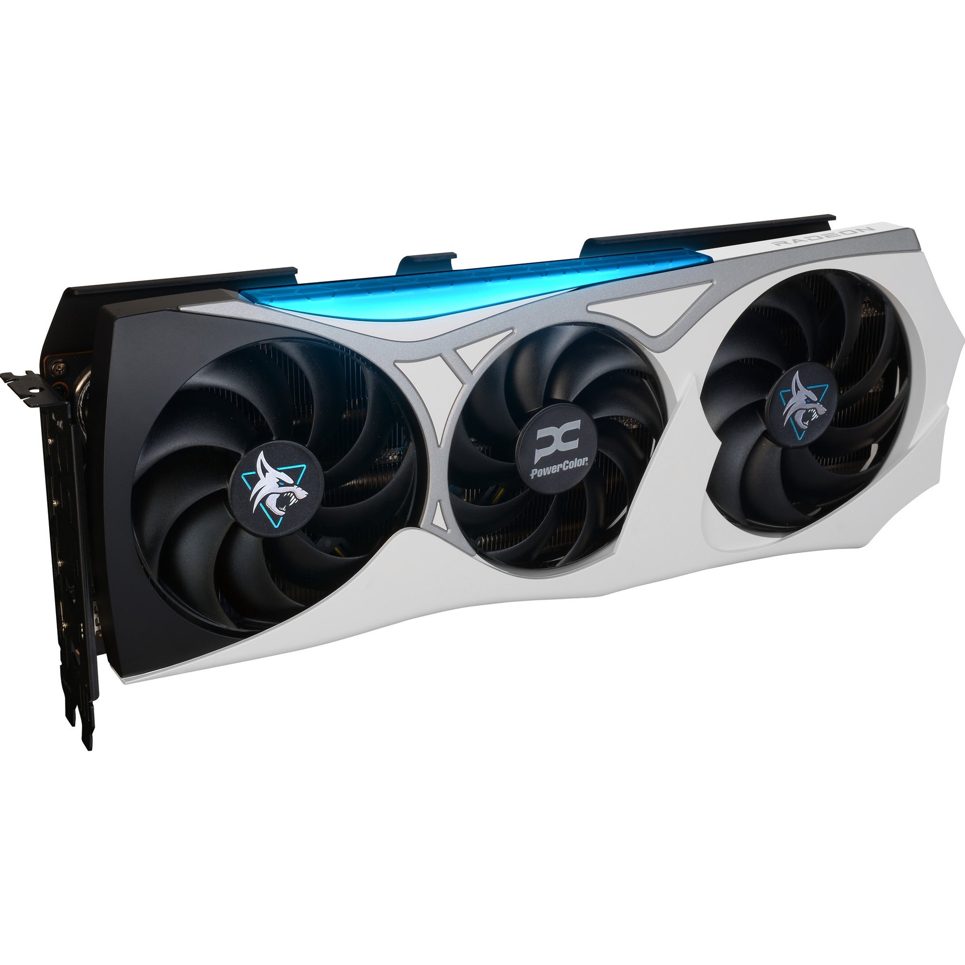Powercolor radeon rx 9070 xt hellhound reva16gb limited edition grafische kaart (wit zwart, rdna4, gddr6, 3x displayport, 1x hdmi)