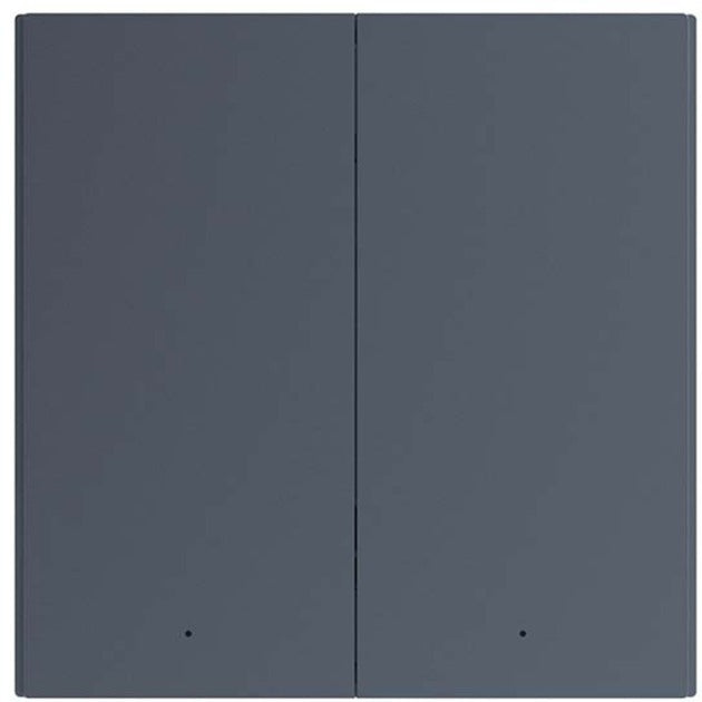 Aqara smart wall switch h1 dubbele schakelaar (antraciet, zigbee 3.0)