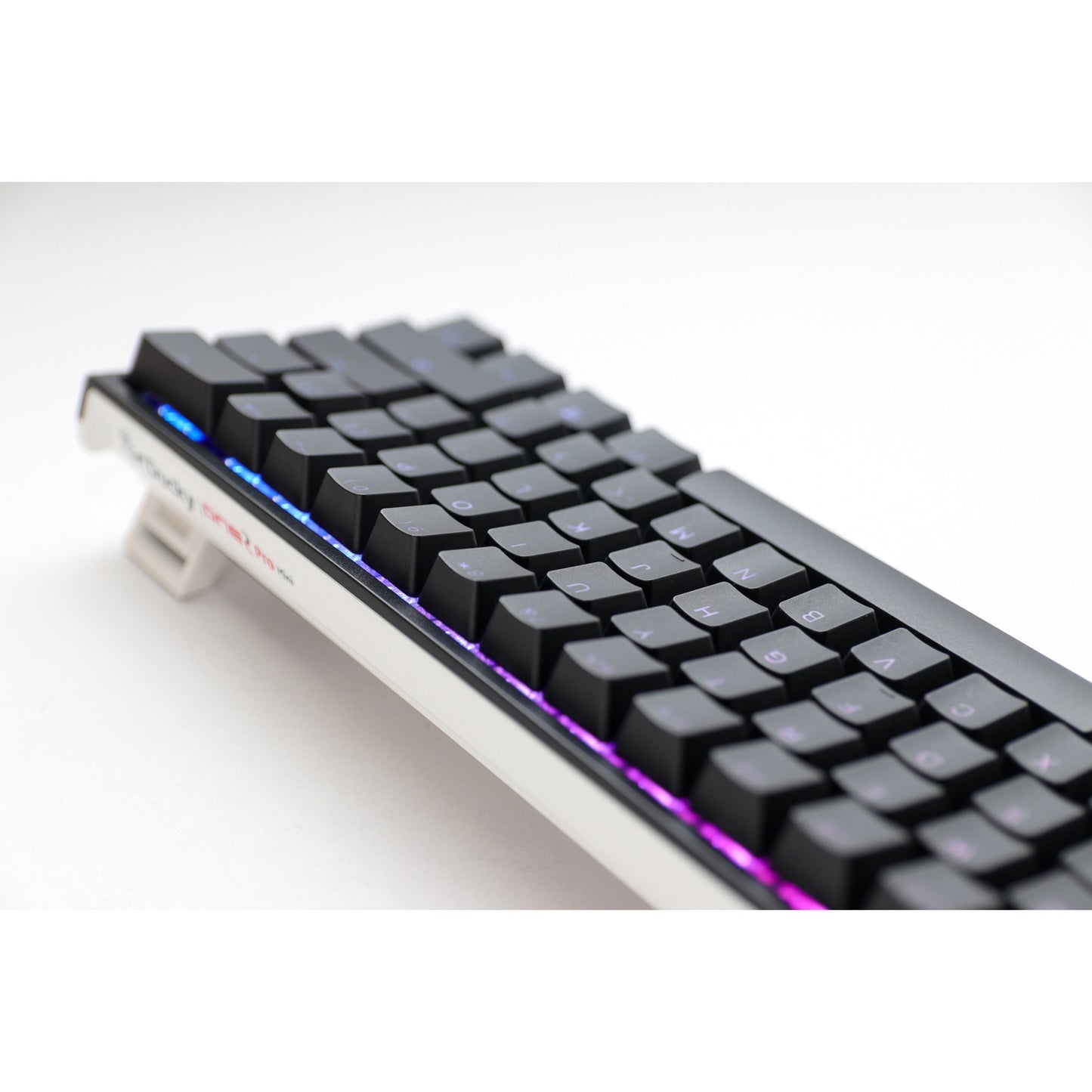Ducky one 2 pro mini classic rgb mechanisch gaming toetsenbord (zwart, us lay-out (qwerty), cherry mx silent red, 60%, rgb led, double-shot pbt, quack mechanics)