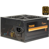 Inter-tech argus bps-700, 700 watt voeding (zwart, 4x pcie) - afbeelding 1