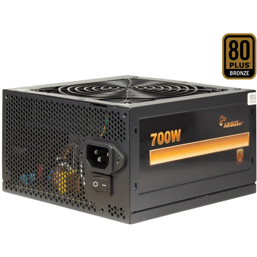 Inter-tech argus bps-700, 700 watt voeding (zwart, 4x pcie)