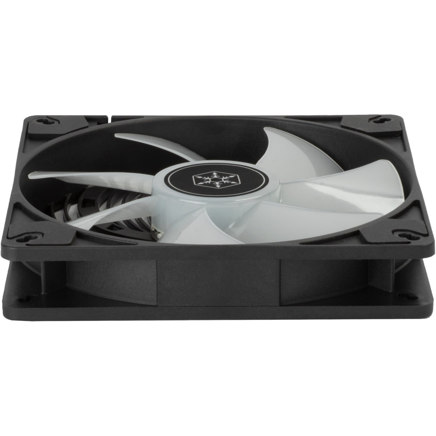 Silverstone air penetrator 140i argb case fan (zwart, 139 x 139 x 25 mm, pwm)