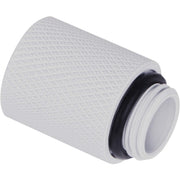 Alphacool eiszapfen verlengstuk 20 mm g1 4 ag to g1 4 ig - white verlenging (wit) - afbeelding 1