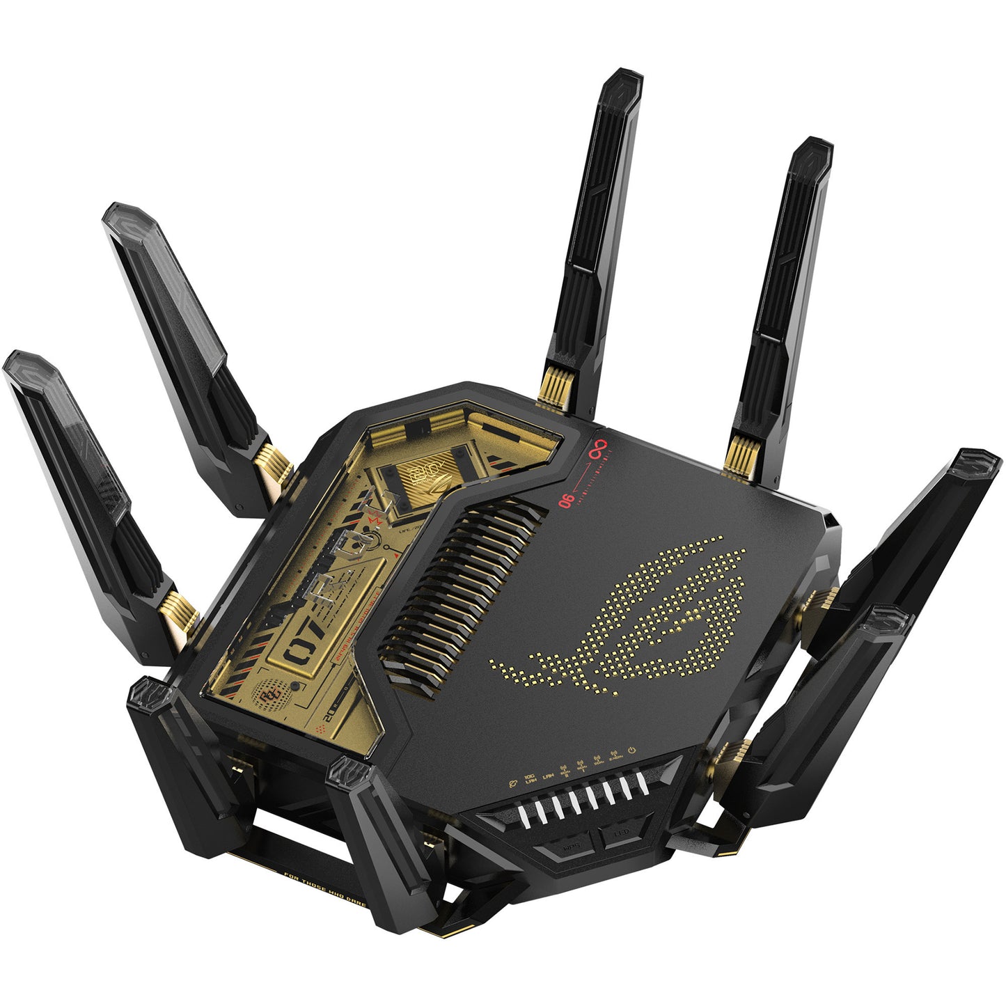 Asus rog rapture gt-be98 20th anniversary edition router (zwart)