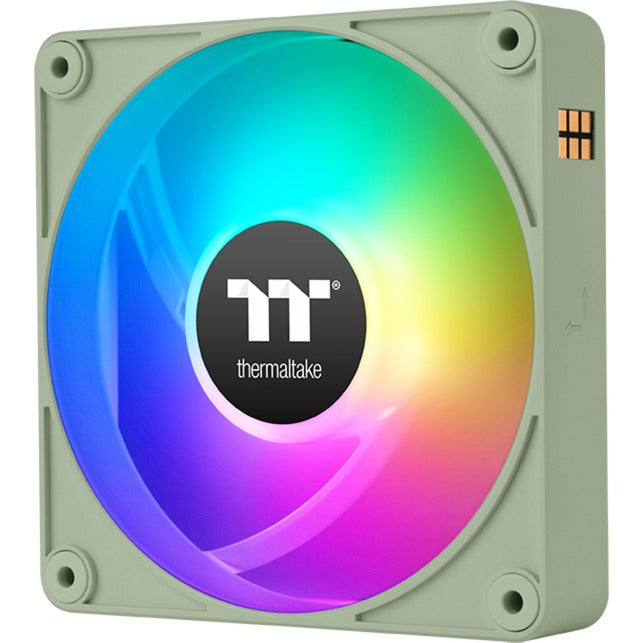 Thermaltake ct120 ex reverse argb sync pc cooling fan matcha green (3-fan pack) case fans (lichtgroen, 3 stuks, 120 x 120 x 25 mm, pwm)