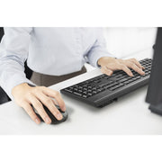 Kensington km270 eq rechargeable desktop set – wireless desktopset (zwart, us lay-out (qwerty), membraan, 100%, bluetooth, 2.4 ghz) - afbeelding 4