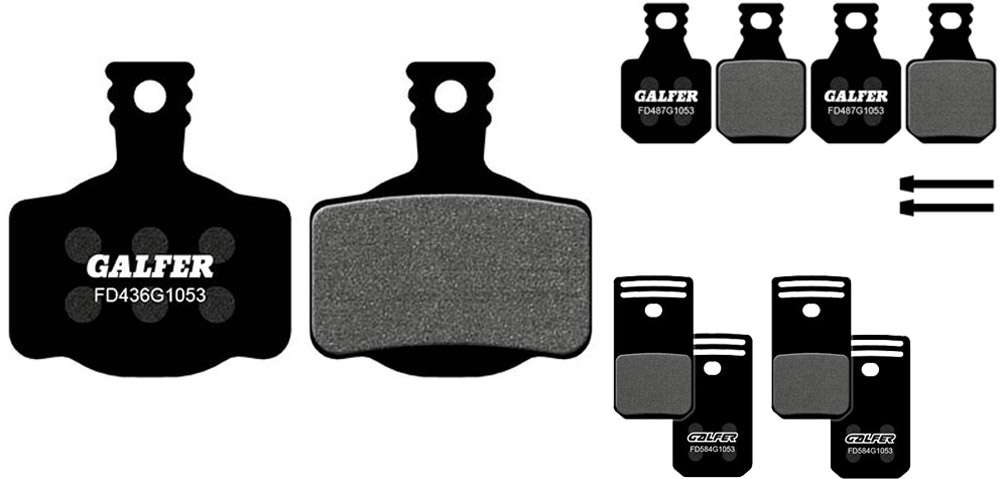Galfer bike performance disc pads for magura campagnolo