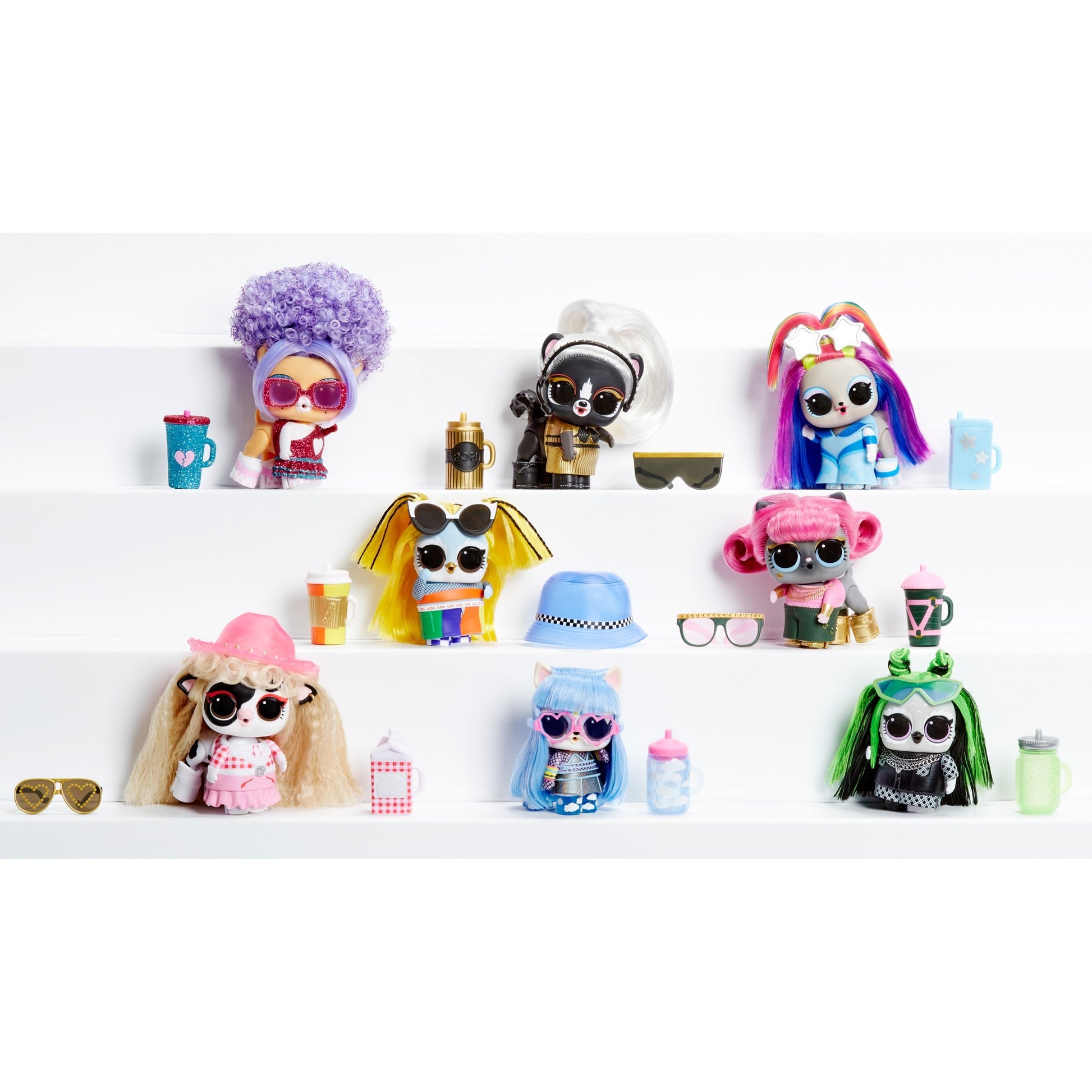 Mga entertainment l.o.l. surprise! - hair hair hair pets pop (assortiment product)