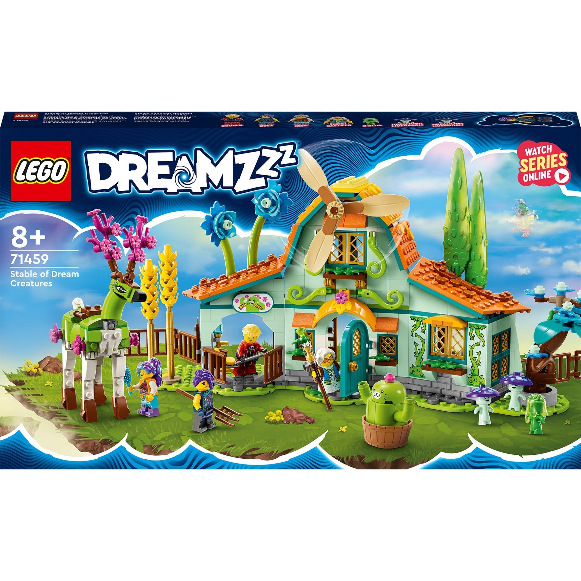 Lego dreamzzz 71459 stal met droomwezens