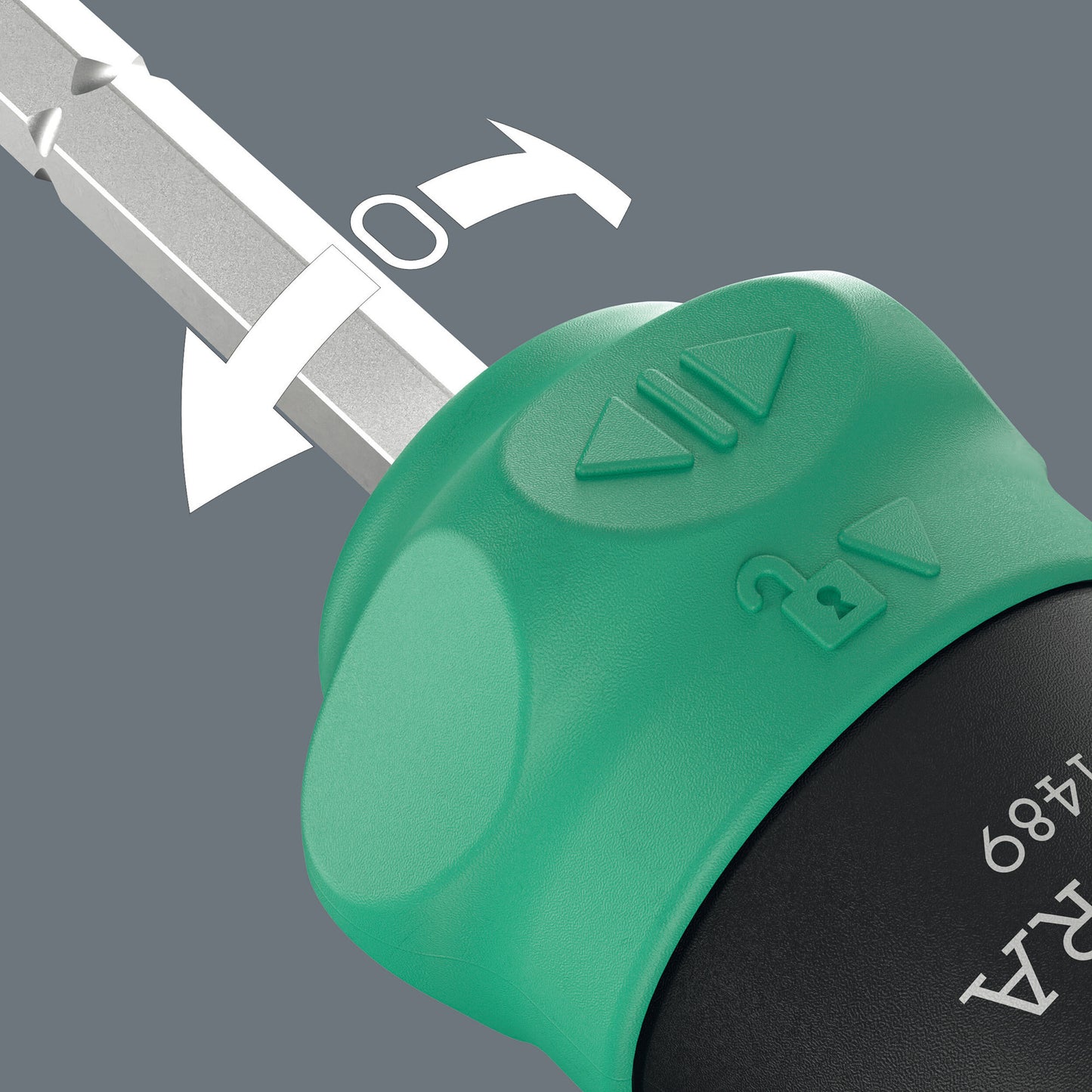 Wera kraftform kompakt 28 ra met etui, 6‑delig bitset (zwart groen)