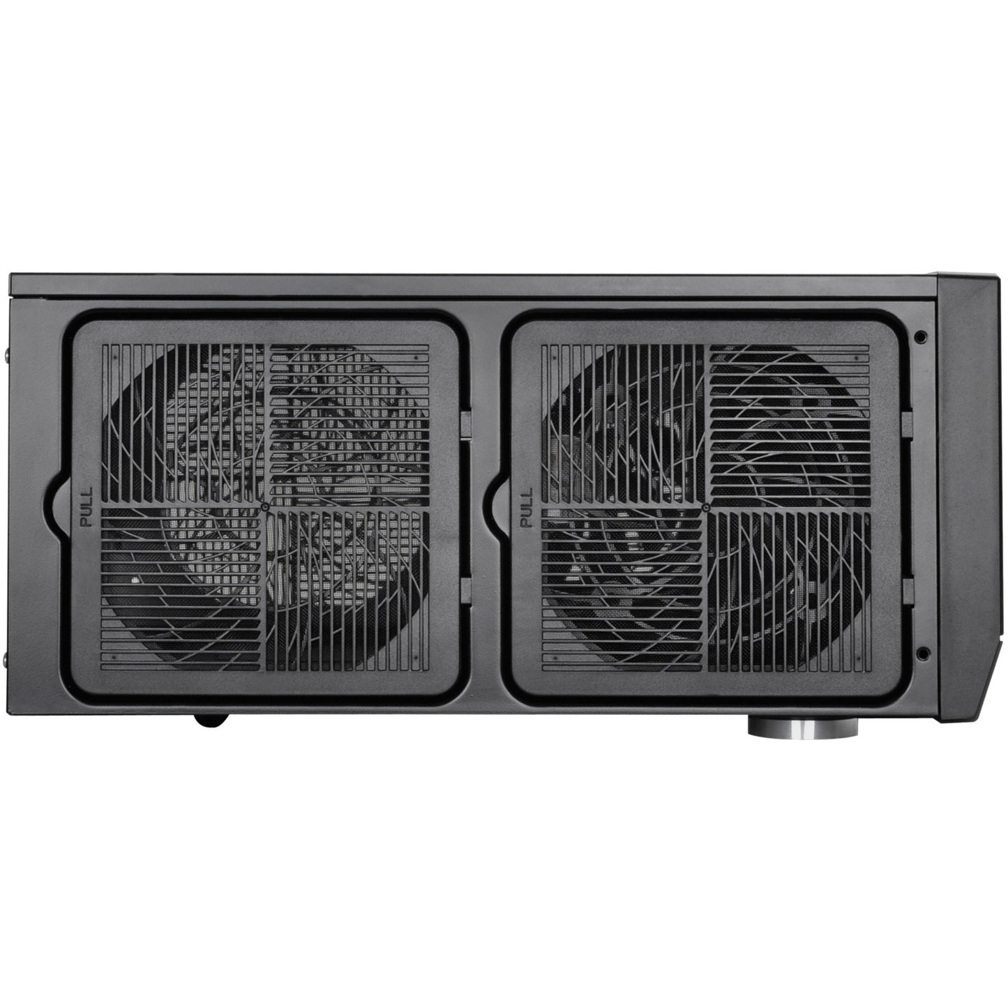Silverstone sst-gd09b-c htpc behuizing (zwart | 1x usb-a | 1x usb-c)