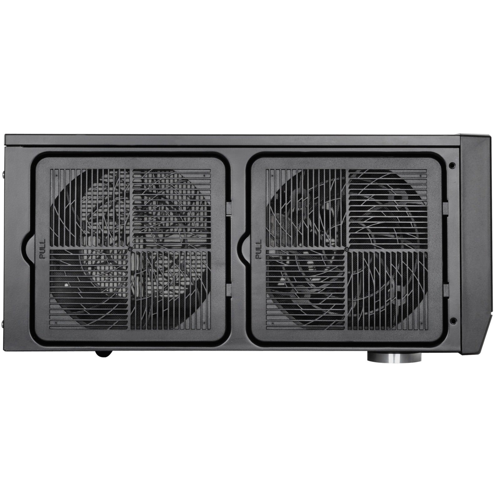 Silverstone sst-gd09b-c htpc behuizing (zwart | 1x usb-a | 1x usb-c)
