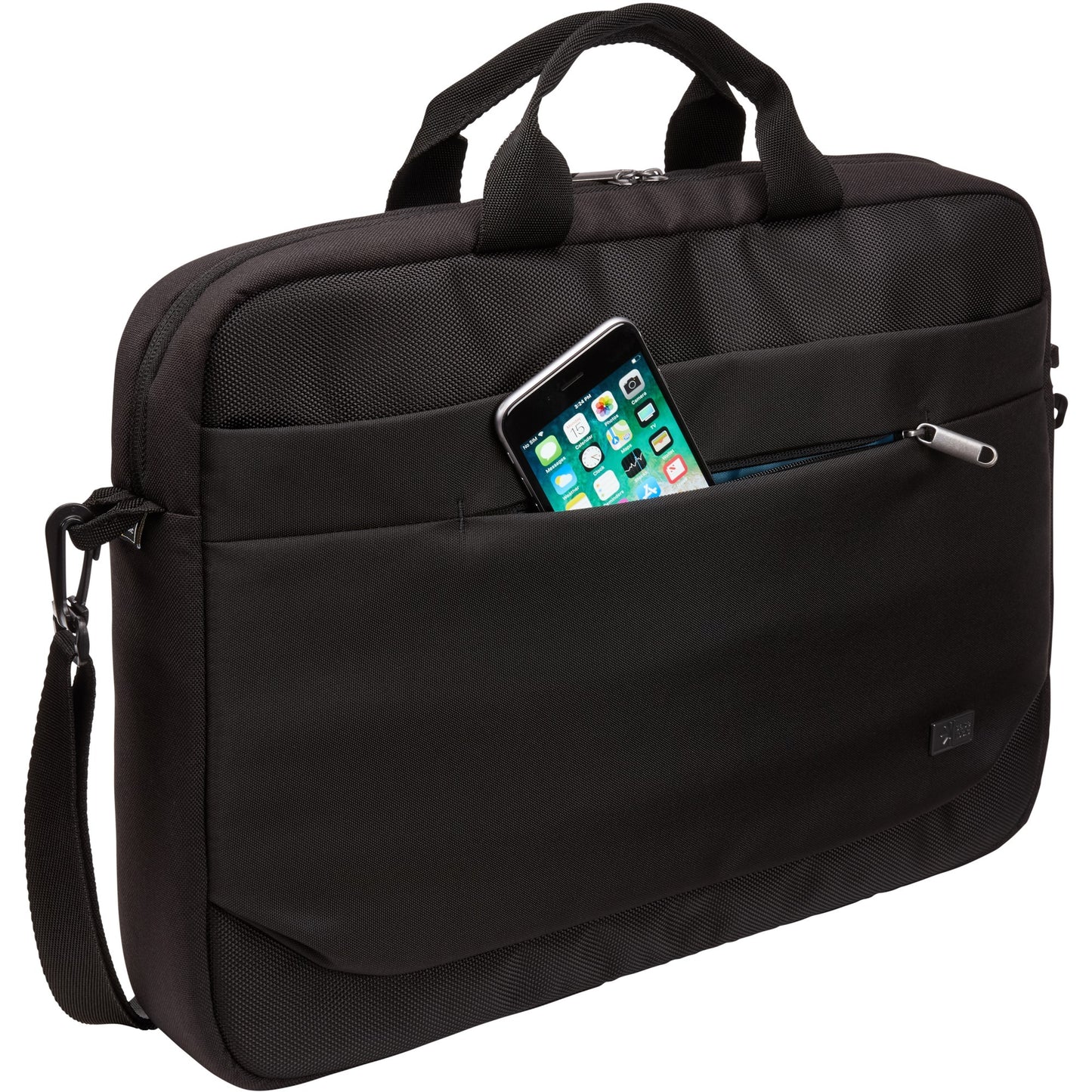 Case logic advantage 15,6 attaché laptoptas (zwart, adva-116-black)