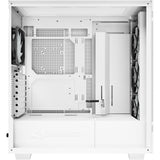 Sharkoon rebel c50 white rgb midi tower behuizing (wit | 2x usb-a | 1x usb-c | rgb | tempered glass) - afbeelding 5