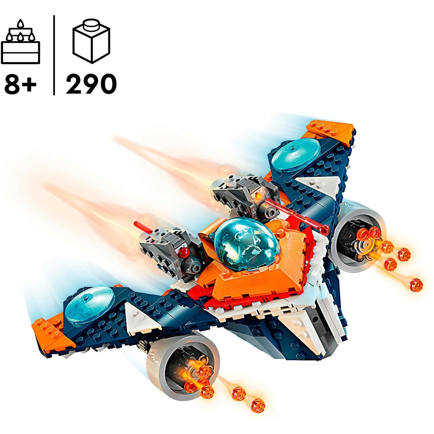 Lego marvel - rockets warbird vs. ronan constructiespeelgoed (76278)
