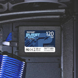 Patriot burst elite 120 gb ssd (zwart, pbe120gs25ssdr, sata 6 gb s) - afbeelding 6