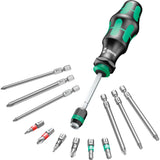 Wera kraftform kompakt 20 tool finder 2 met etui bitset (zwart groen, 13-delig) - afbeelding 3