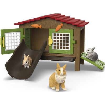 Schleich farm world - konijnenhok speelfiguur (42728)