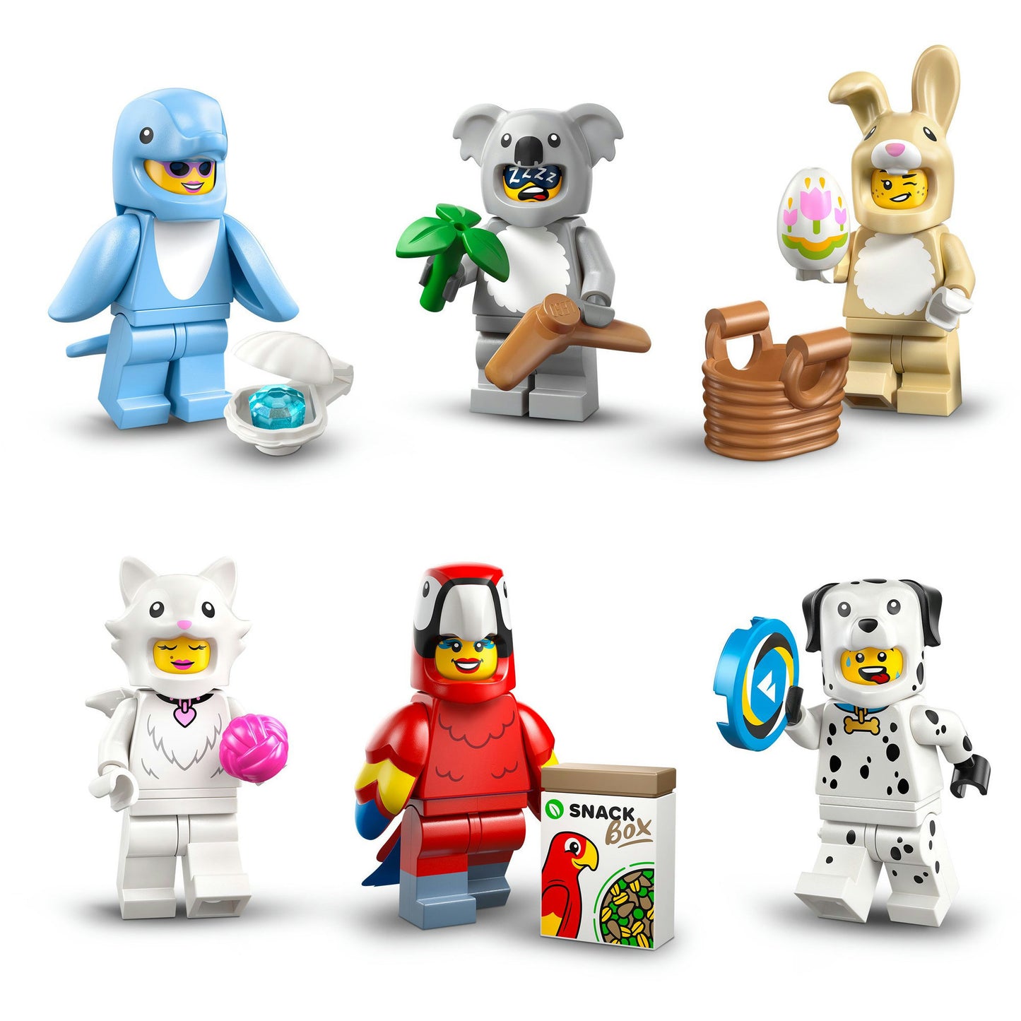 Lego minifigures - serie 28: dierenkostuum constructiespeelgoed (71051)