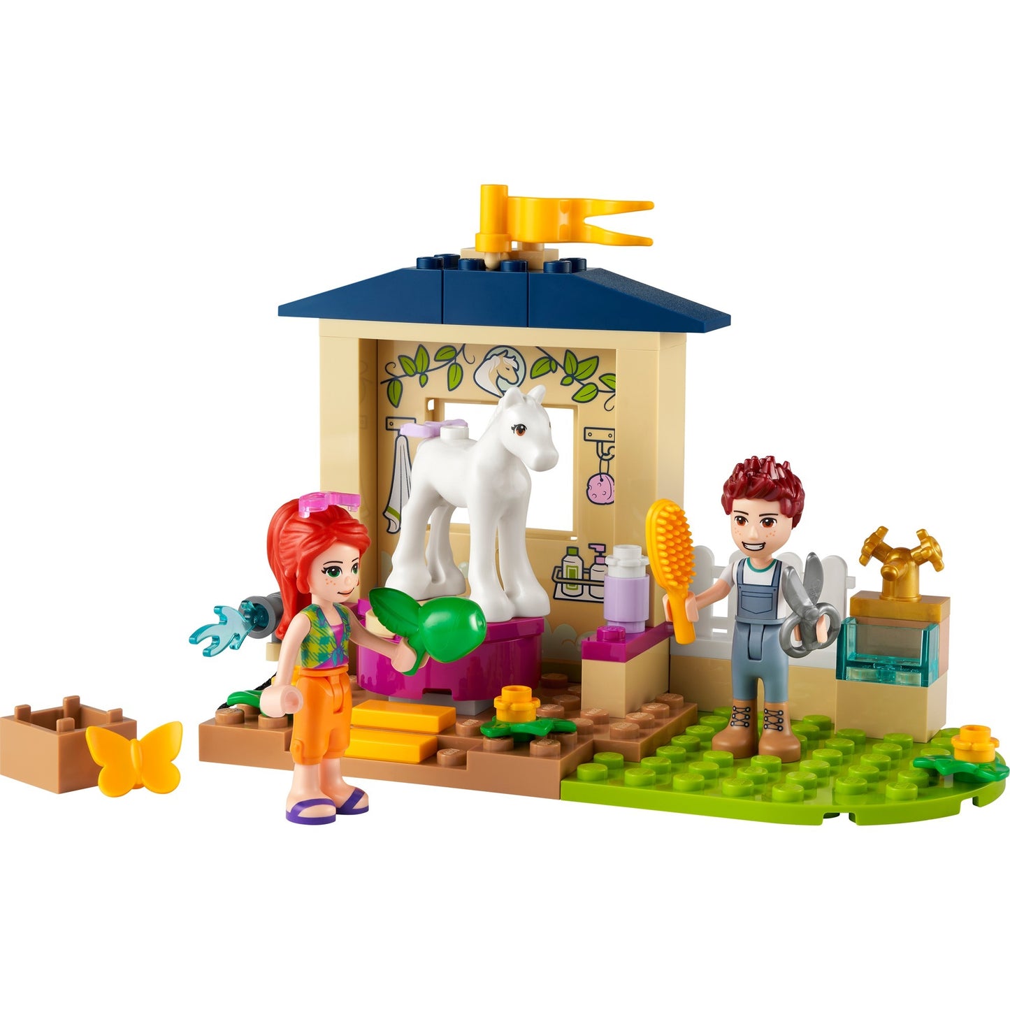 Lego friends - ponywasstal constructiespeelgoed (41696)