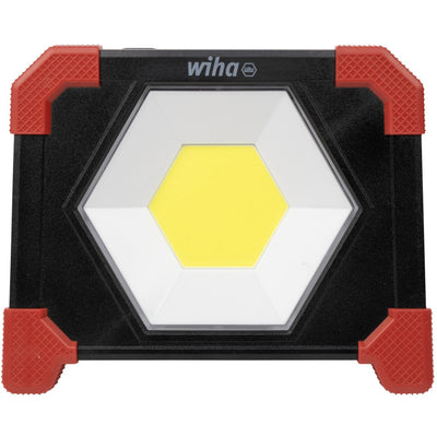 Wiha accubouwlamp 30w (zwart rood, 750-3.000 lm)