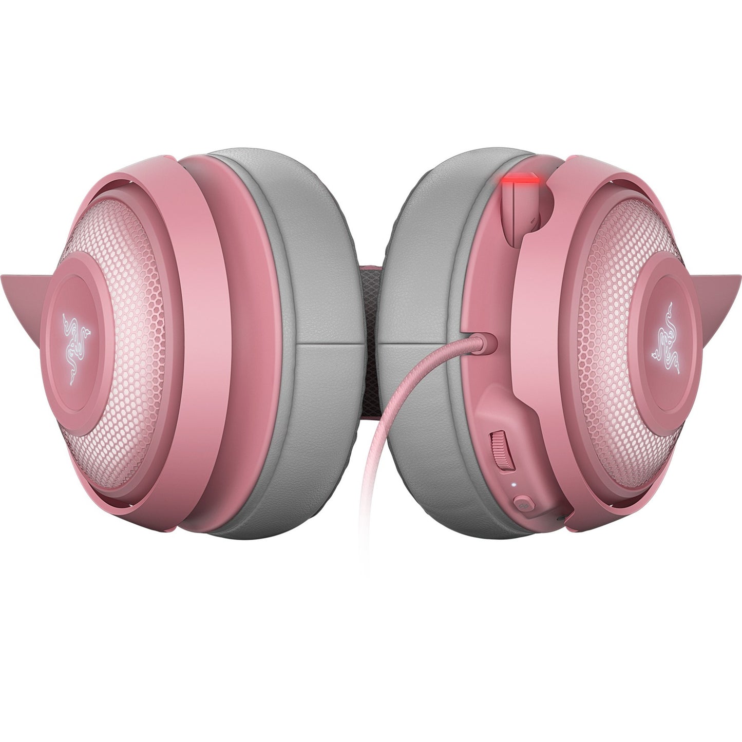 Razer kraken kitty v2 pro rgb over-ear gaming headset (roze)