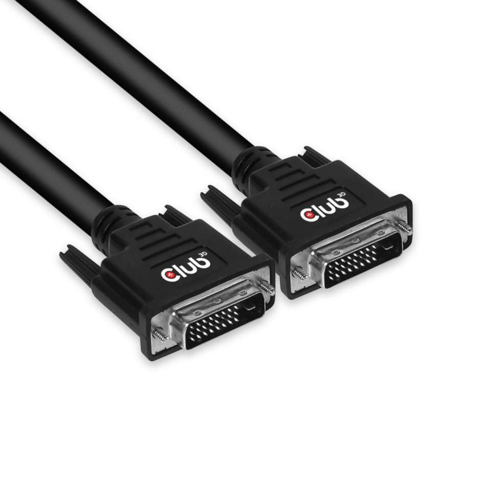 Club 3d dvi-d dual link (24+1) kabel (10 meter)