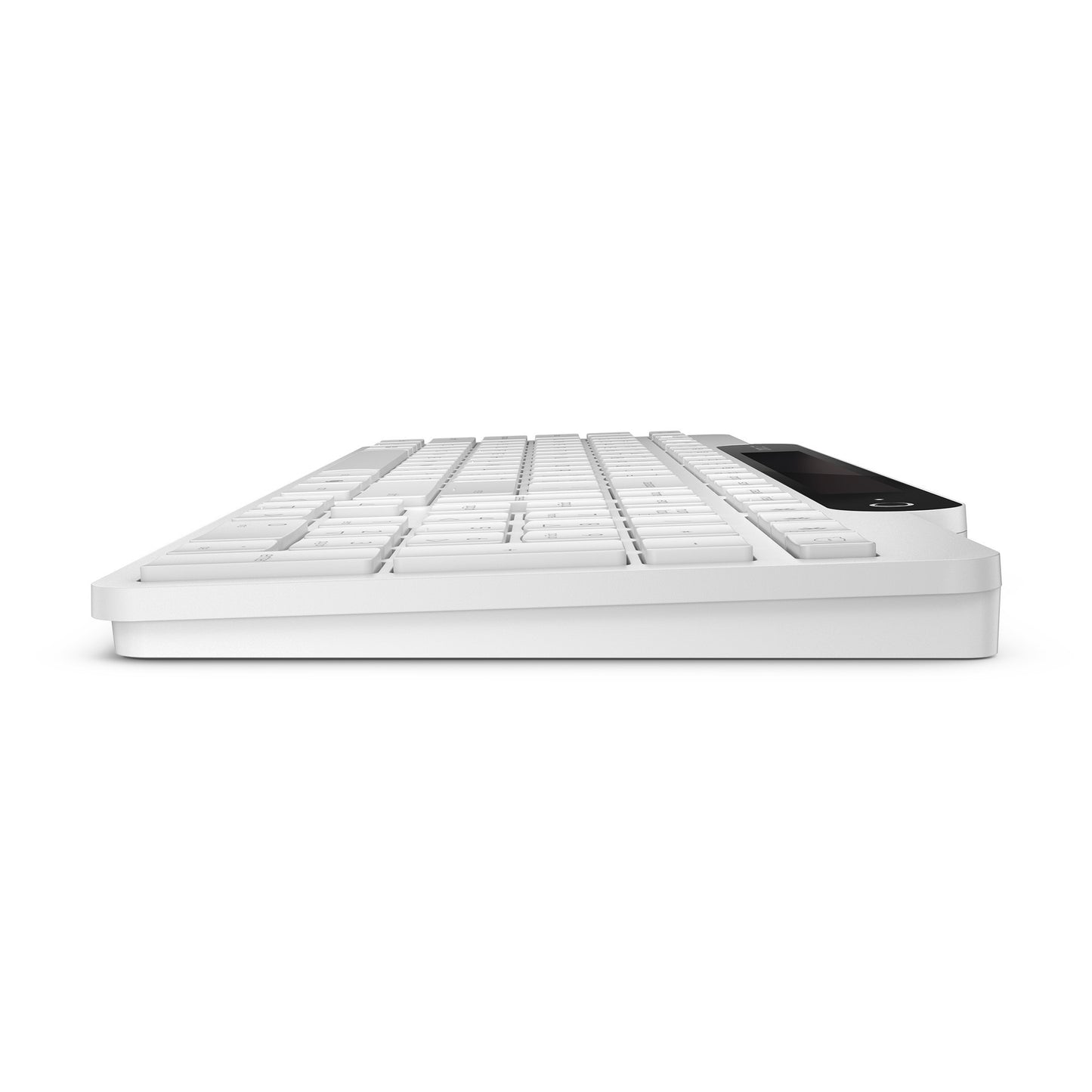 Lenovo 800 self-charging bluetooth keyboard (wit, us lay-out (qwerty), plunger, 100%, plunger switch, bluetooth 5.1, usb-c)