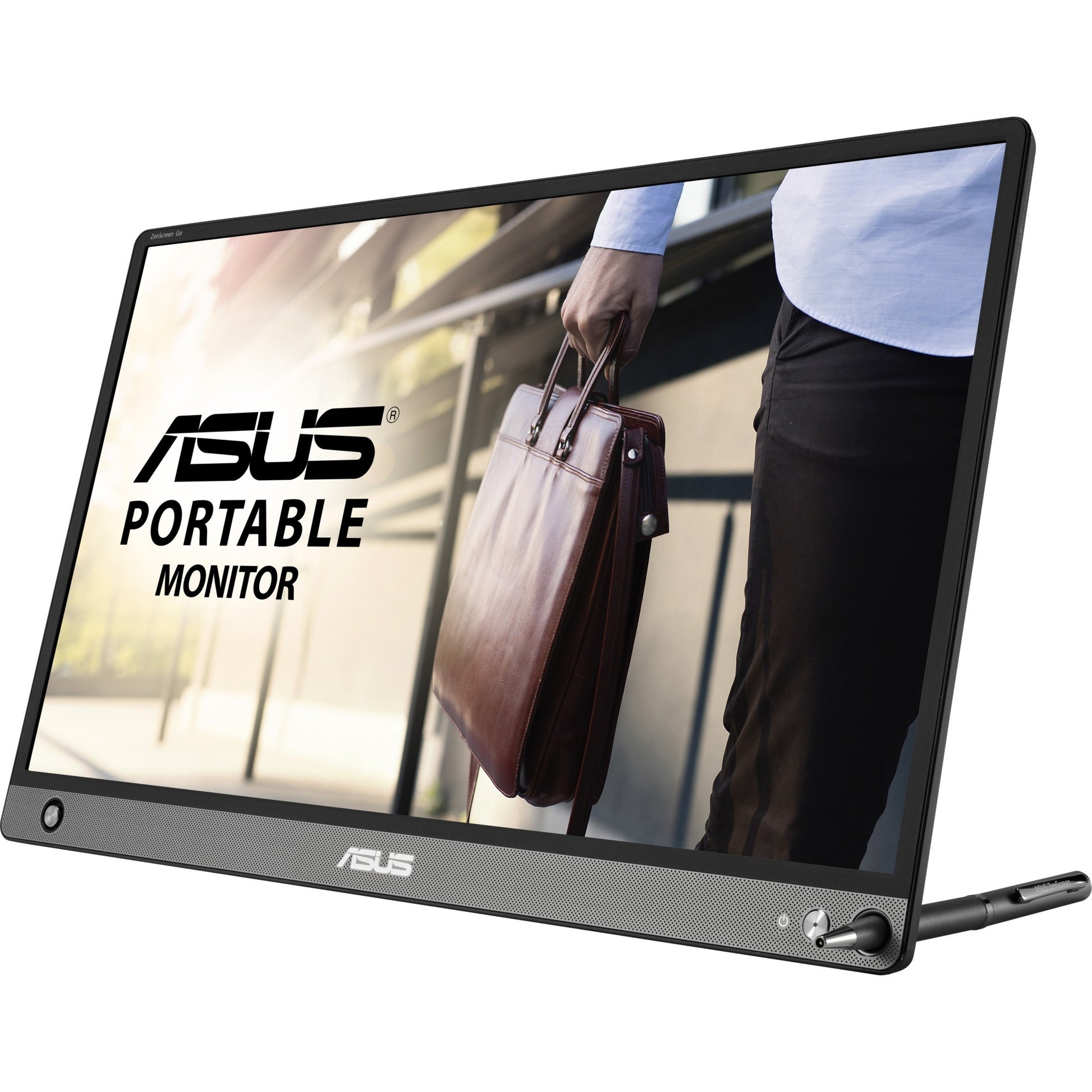Asus zenscreen go mb16ahp 15.6 monitor (zwart, micro-hdmi, usb-c, micro-usb)