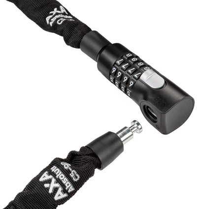 Axa kettingslot absolute c5-90cm codeslot zwart