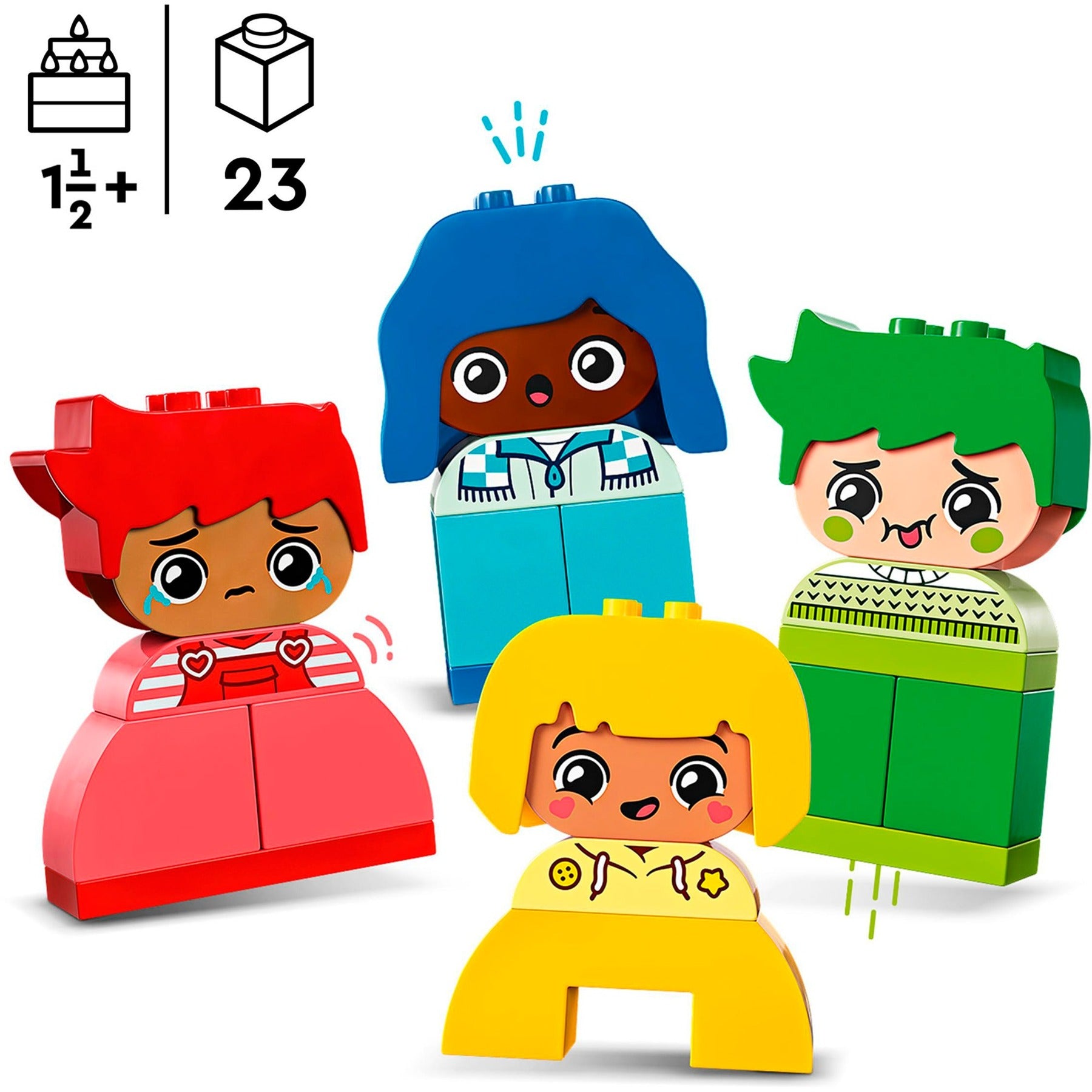 Lego duplo - gevoelens en emoties constructiespeelgoed (10415)