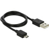 Delock displayport 1.4 in > 3x displayport out displayport splitter (zwart, 0,12 meter)