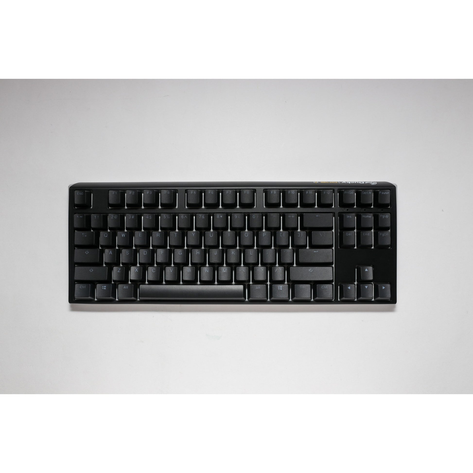 Ducky one 3 classic tkl rgb mechanisch toetsenbord (zwart, us lay-out (qwerty), cherry mx silent red, 80% (tkl), rgb leds, double-shot pbt, hot-swappable, quack mechanics)