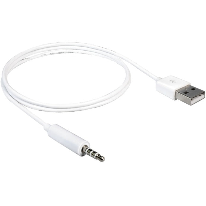 Delock cable usb-a male > stereo jack 3.5 mm male 4 pin adapter (ipod shuffle, 1 m)