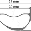 Dt swiss exc 330 disc 29 carbon rim