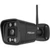 Foscam v5p, 3k 5mp dual-band wifi camera met geluid- en lichtalarm (zwart)