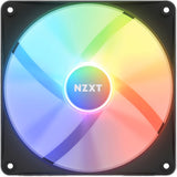 Nzxt f140 rgb core case fan (zwart, 140 x 140 x 26 mm, pwm, zonder controller) - afbeelding 2