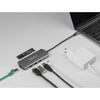 Delock usb type-c docking station met m.2 slot (grijs)