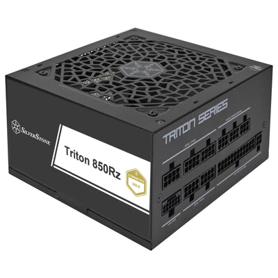 Silverstone triton 850rz modulaire 850 watt voeding (zwart, 1x 12v-2x6, 3x pcie)