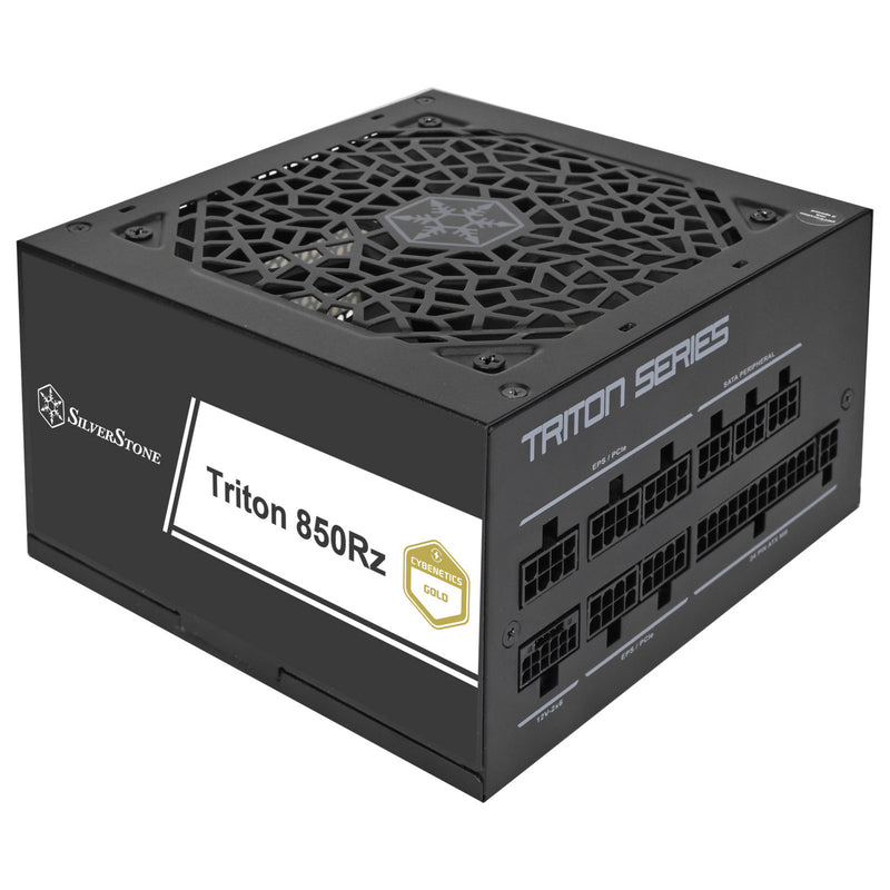 Silverstone triton 850rz modulaire 850 watt voeding (zwart, 1x 12v-2x6, 3x pcie)