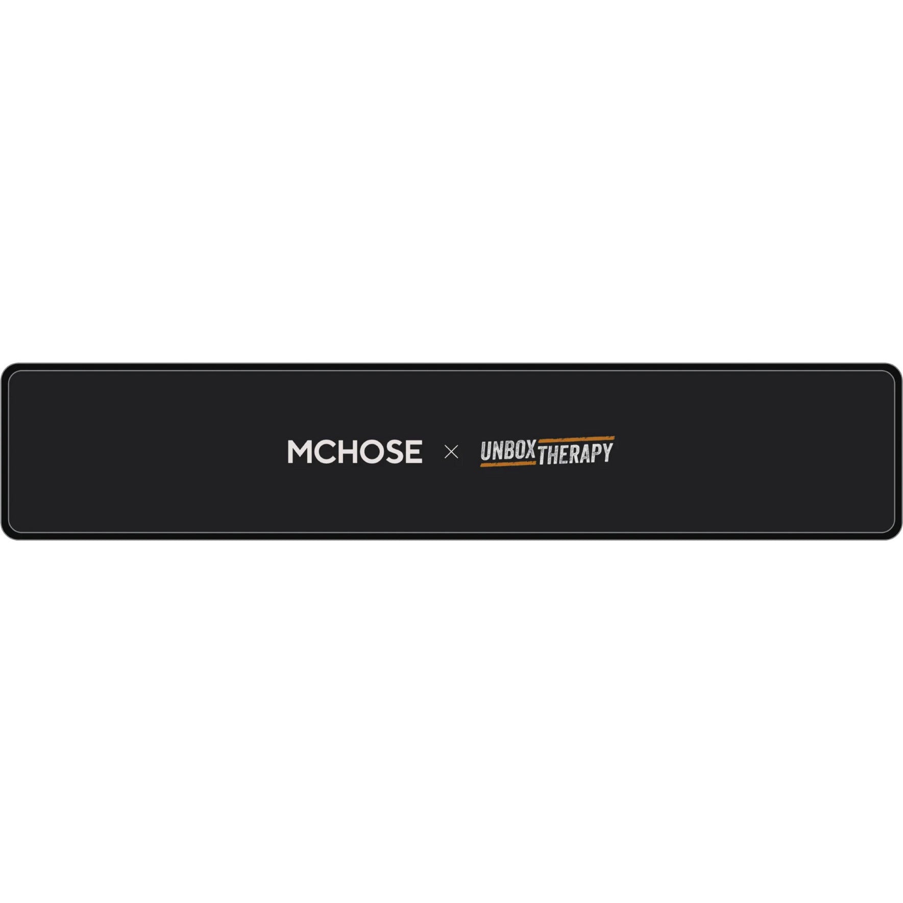 Mchose mchose x unbox therapy wrist rest polssteun (zwart)