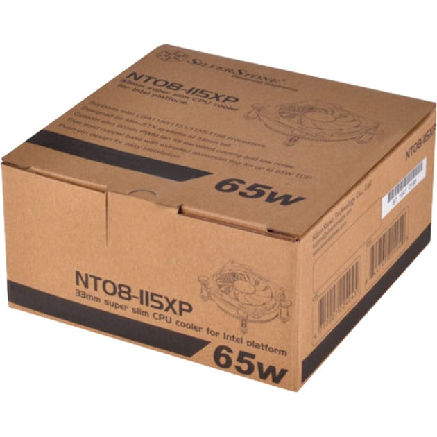 Silverstone nt08-115xp cpu-koeler (zwart, nitrogon series)