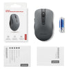 Lenovo wl310 stille bluetooth-muis (grijs, 800 - 1600 dpi, bluetooth 5.0)