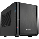 Sharkoon qb one mini tower behuizing (zwart | 4x usb-a) - afbeelding 3