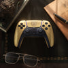 Sony interactive entertainment dualsense draadloze controller – 007 first light limited edition (goud zwart, voor playstation 5)