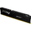 Kingston fury beast 16 gb ddr5-5200 (1x 16 gb) werkgeheugen (zwart, kf552c40bb-16, xmp 3.0)