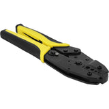 Delock universele coax krimptang (zwart geel, 6 diameters) - afbeelding 2