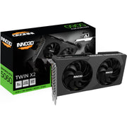Inno3d geforce rtx 5060 twin x2 8gb grafische kaart (dlss 4, 3x displayport, 1x hdmi 2.1) - afbeelding 1