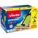 Vileda ultramat colors 2in1 complete set vloerwisser (groen zwart) - afbeelding 2
